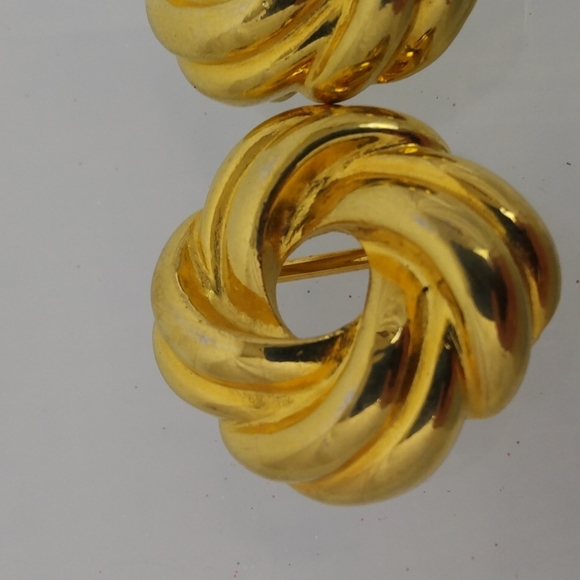 Vintage Dotty Smith Gold Belt Buckle - Picture 7 of 8